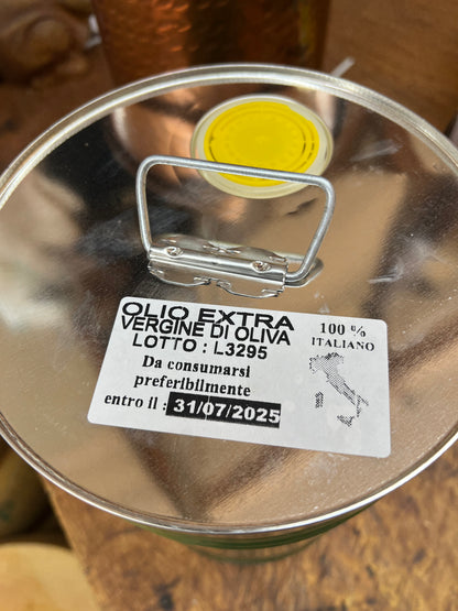 Olio extra vergine di oliva mosto lt.5